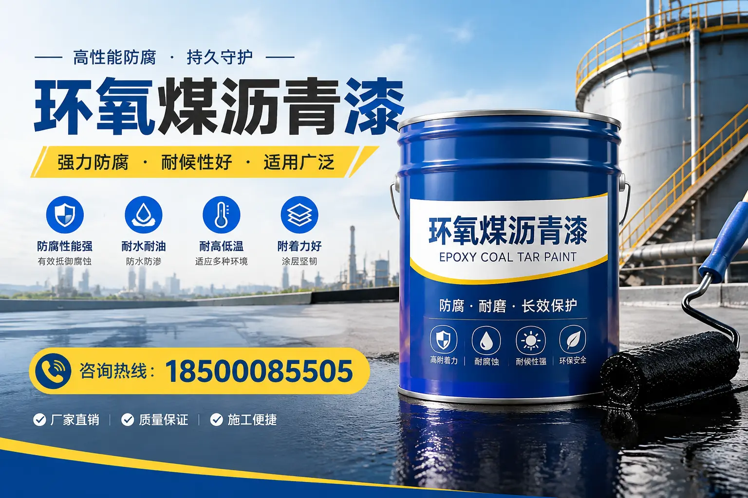 环氧煤沥青漆的储存与运输注意事项,金华企业须知